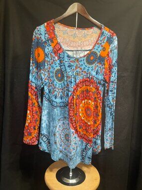 multi color blouse